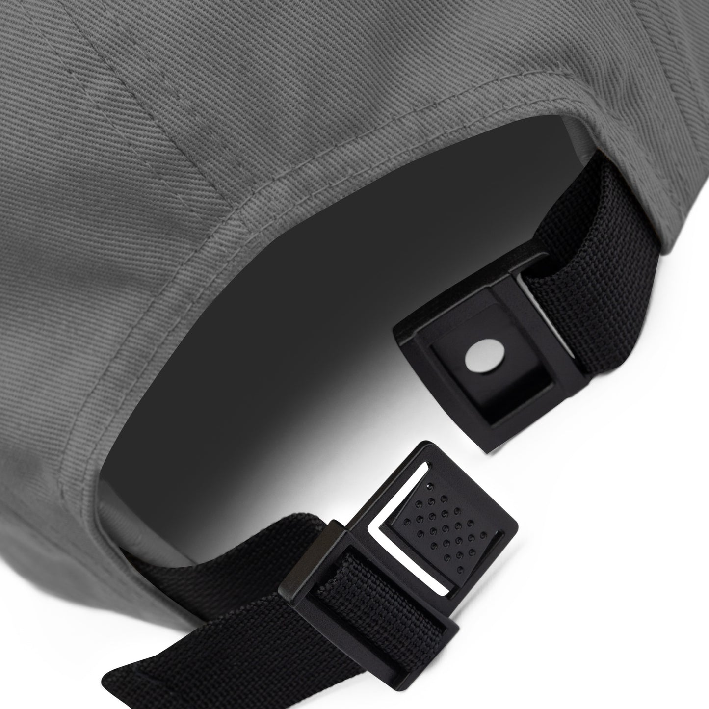 5 Panel Cap - Black Embroidery