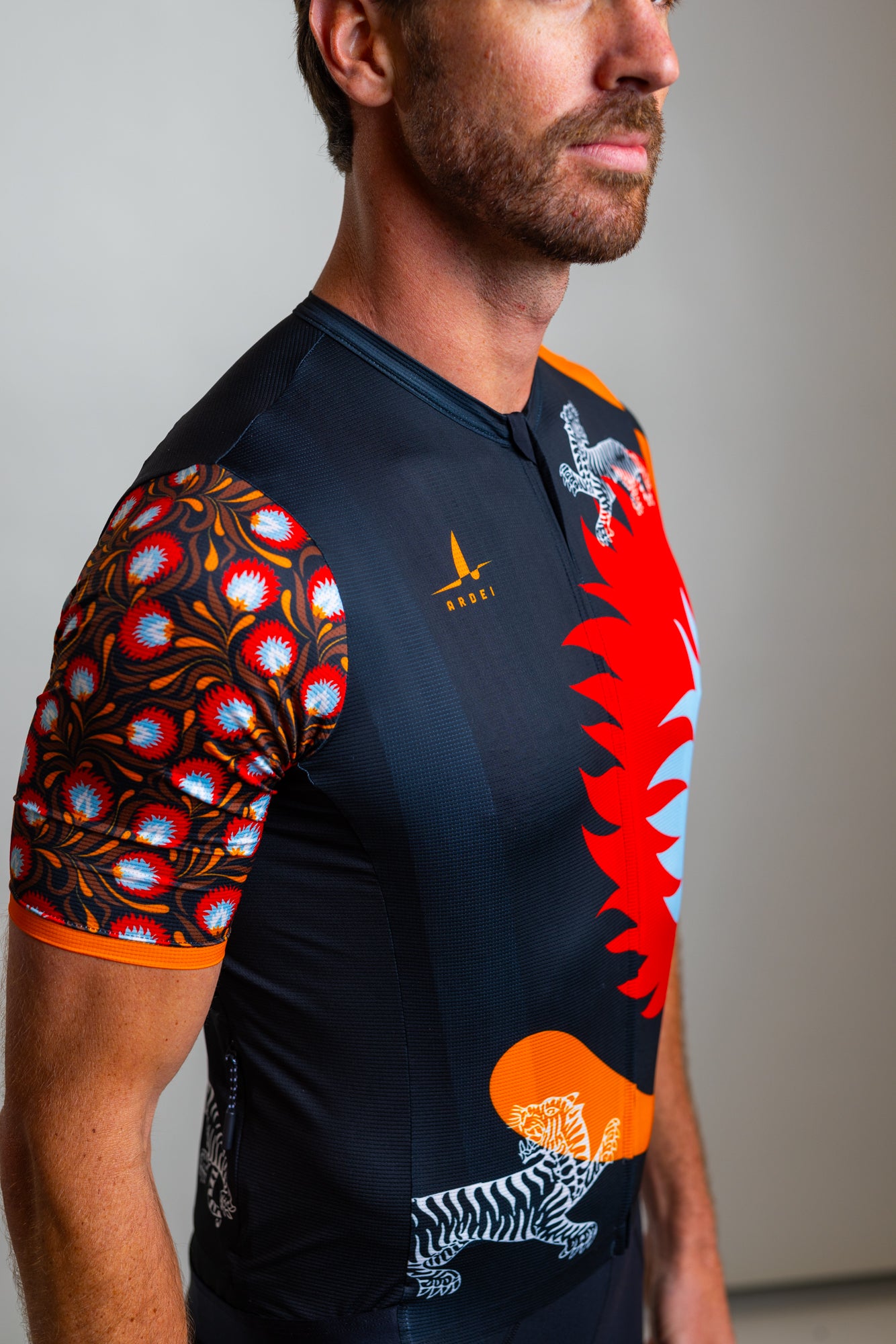 Black Wild Bloom Jersey - Men's