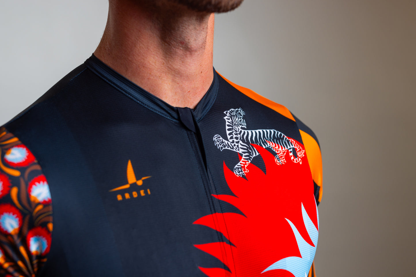 Black Wild Bloom Jersey - Men's