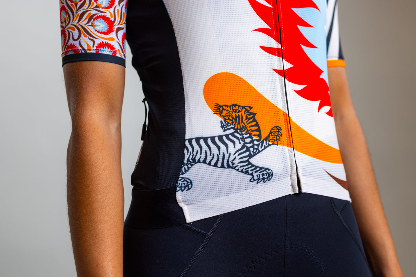 White Wild Bloom Jersey - Women's