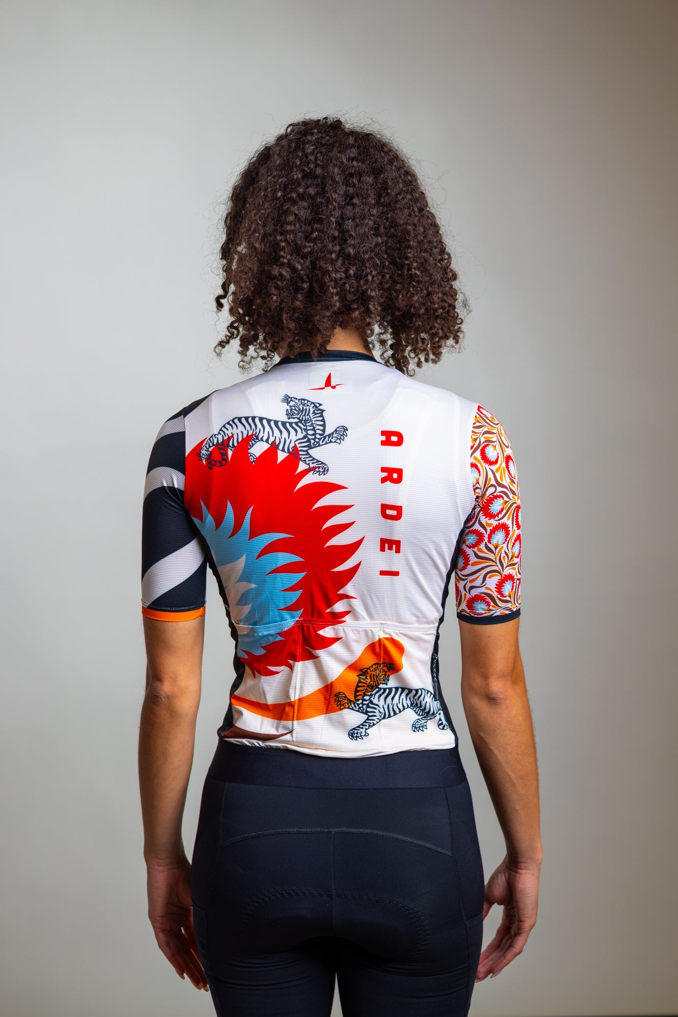 White Wild Bloom Jersey - Women's