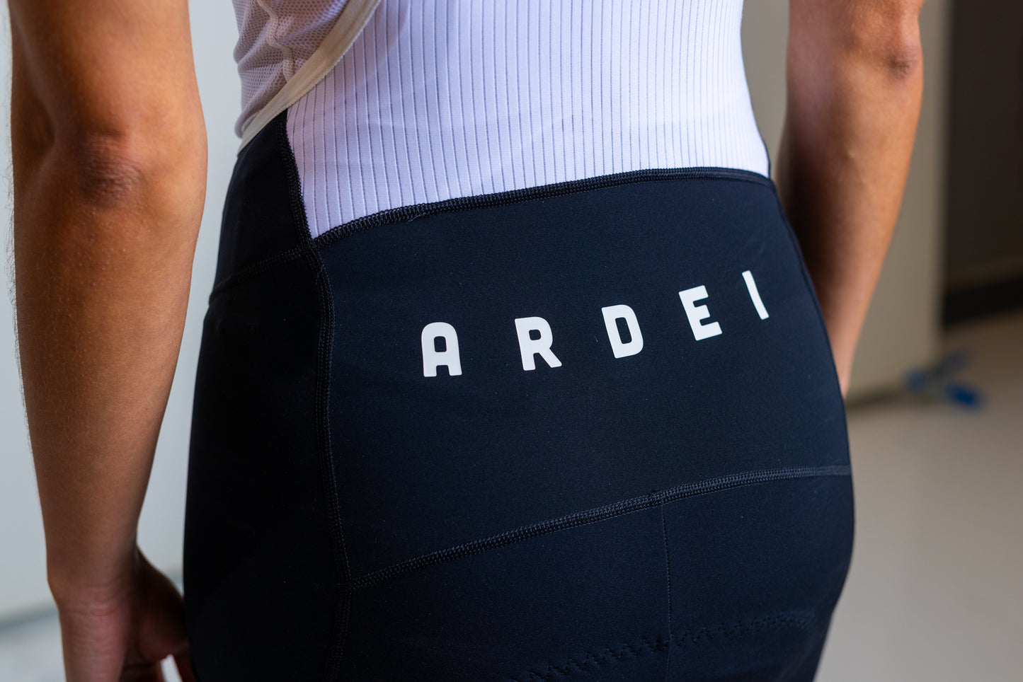 Women's Cargo Bib Shorts - Black