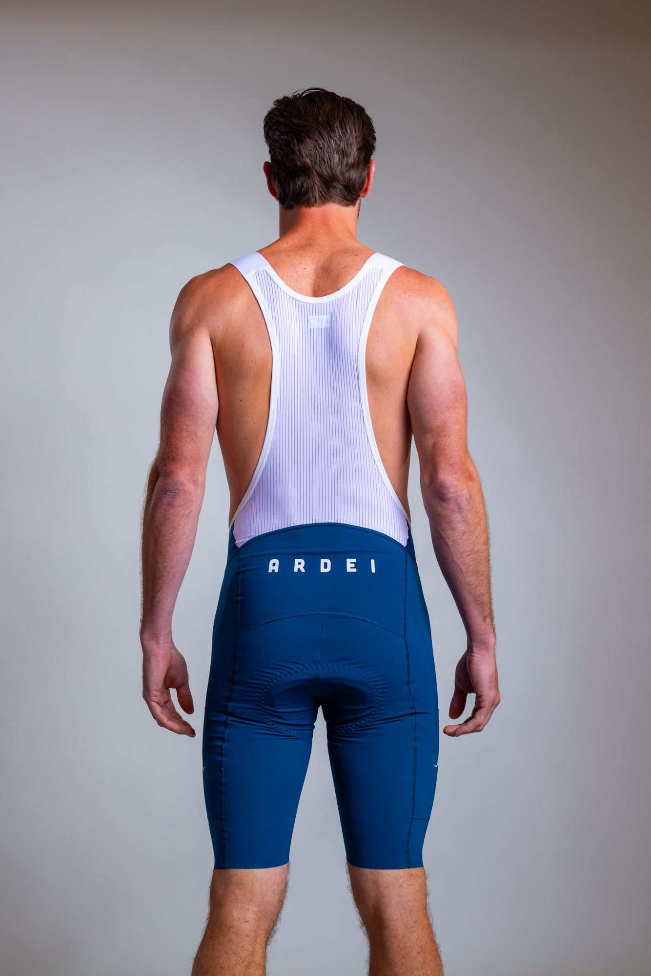 Men's Cargo Bib Shorts - Peacock Blue