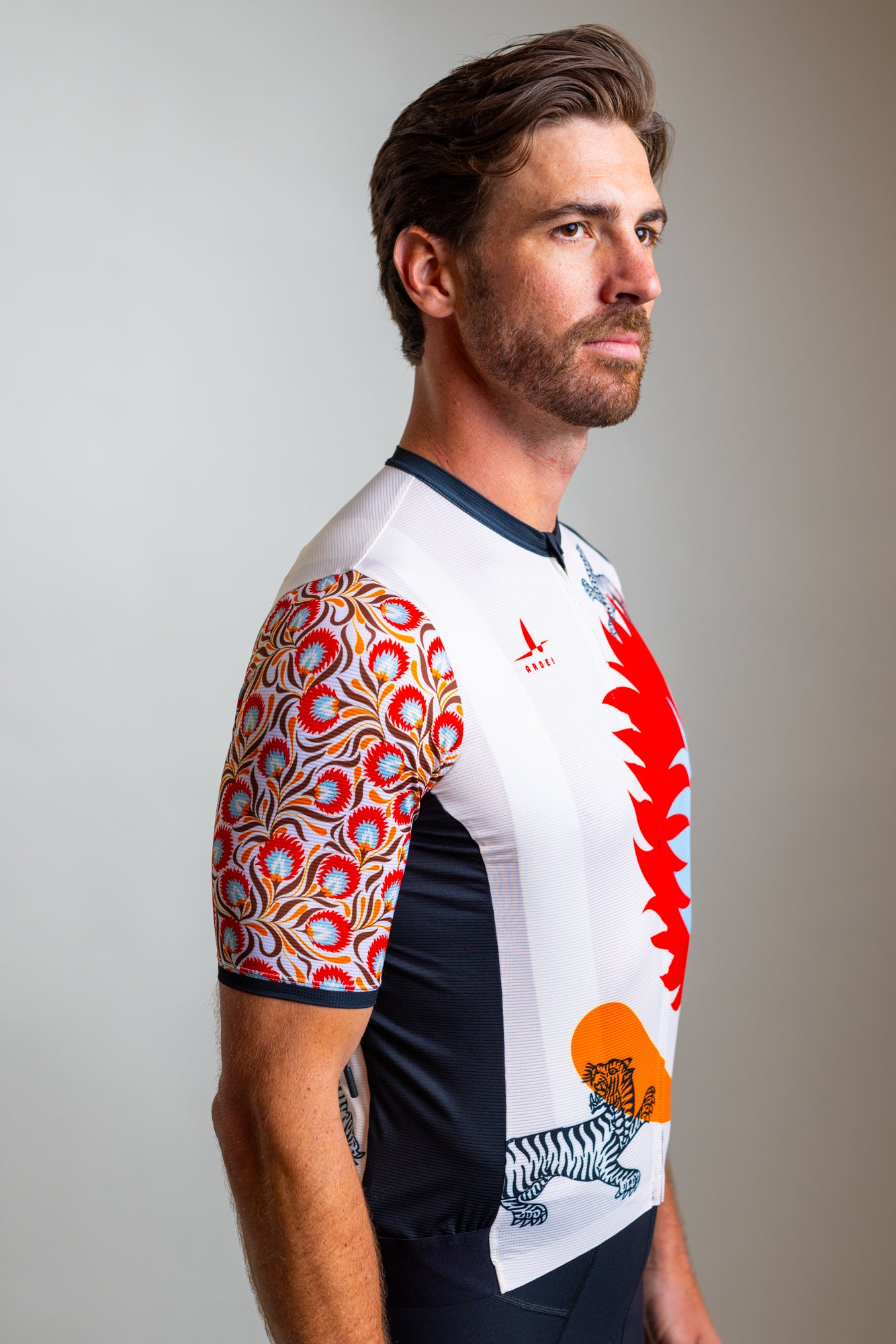 White Wild Bloom Jersey - Men's