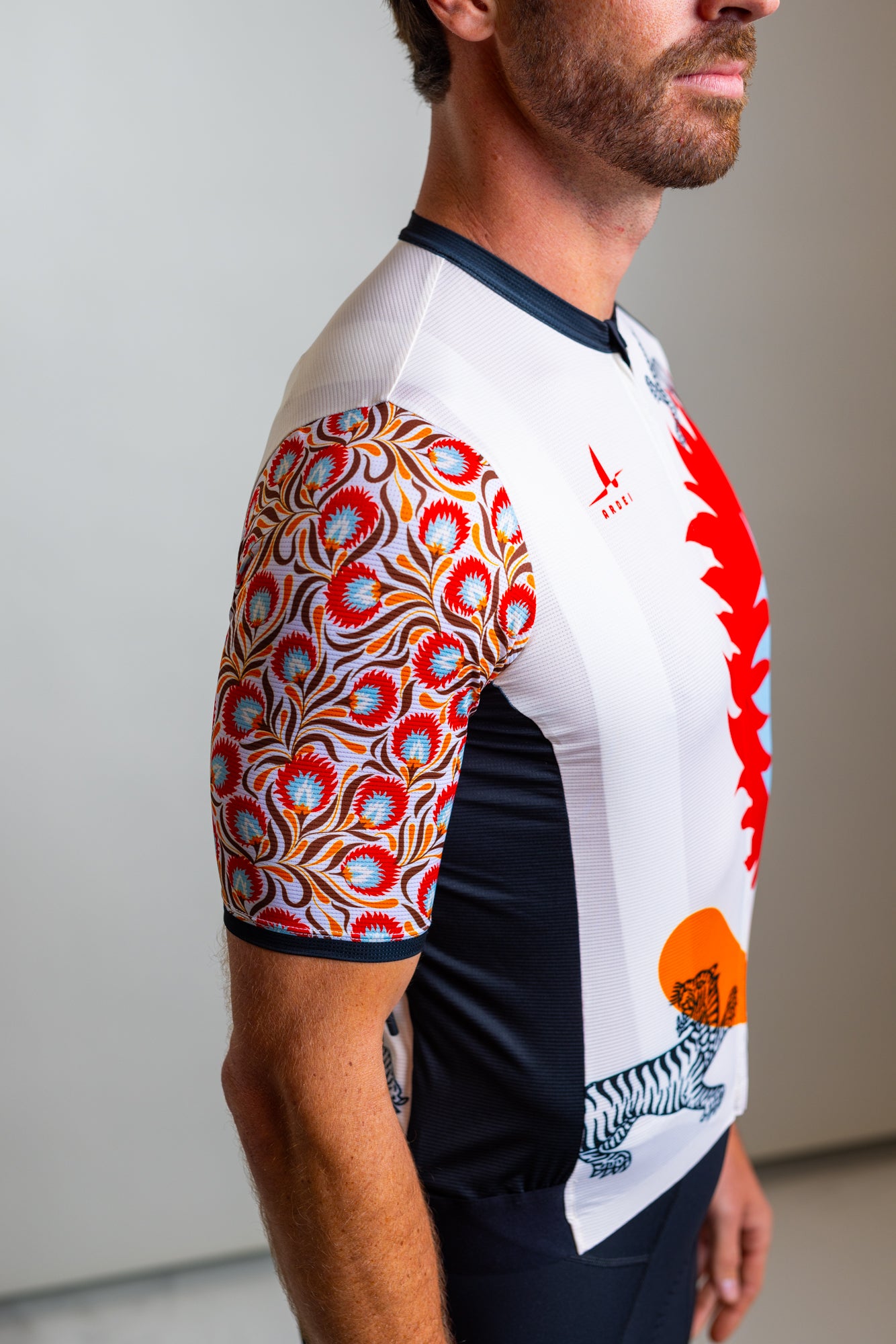 White Wild Bloom Jersey - Men's