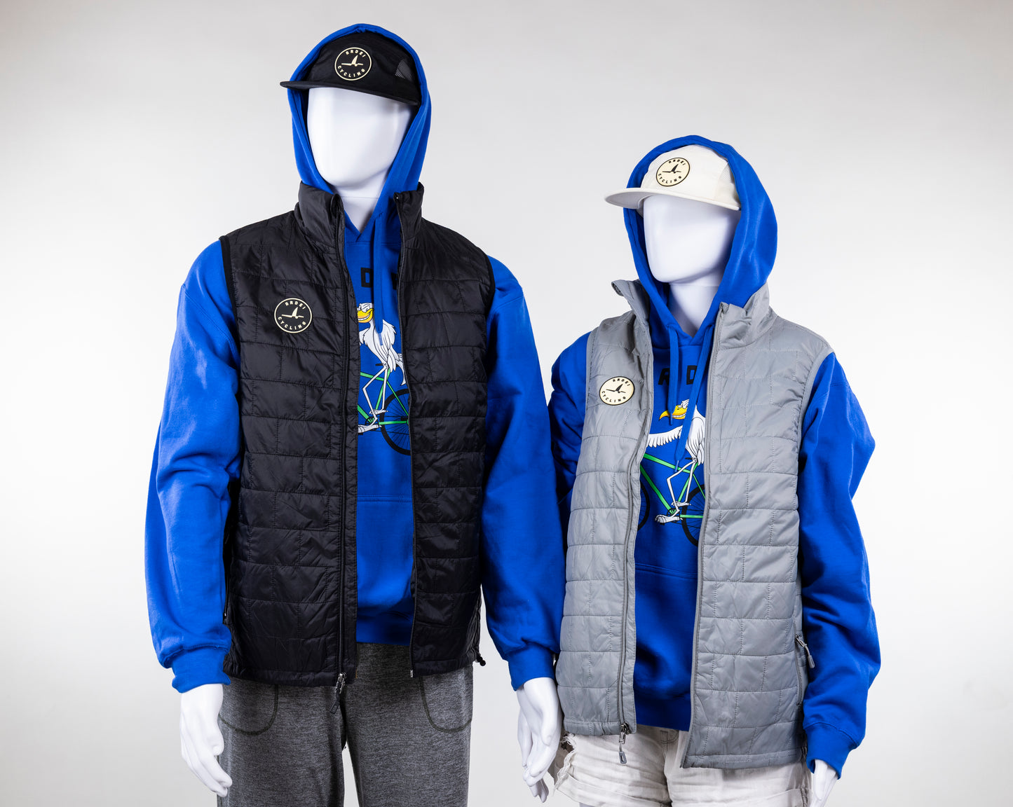 Black Unisex Quilted Vest – Lightweight Packable Windproof Layer