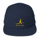 5 Panel Cap - Gold Embroidery