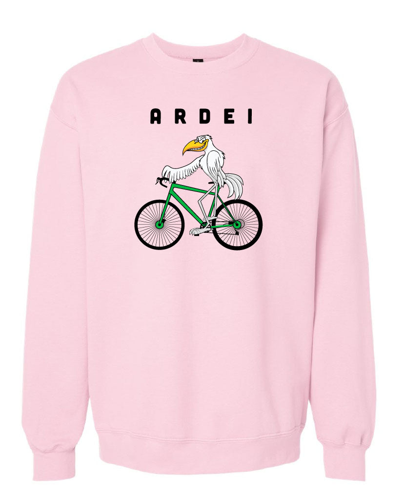 Crewneck Sweatshirt Unisex - Light Pink
