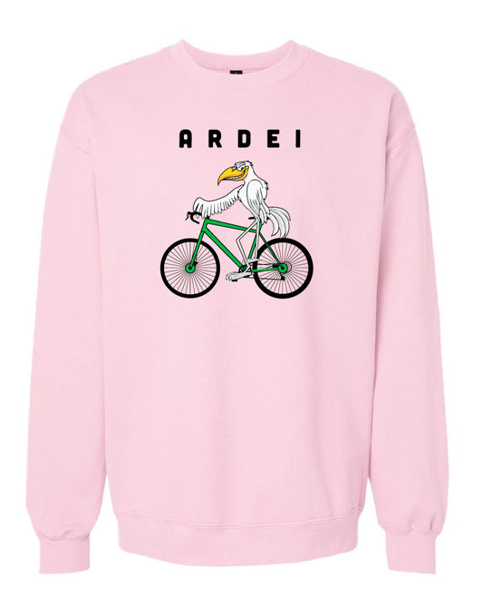 Crewneck Sweatshirt Unisex - Light Pink