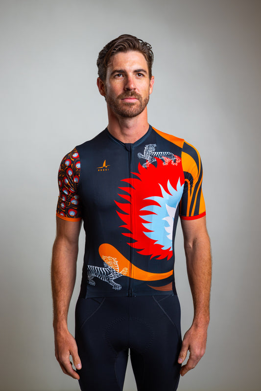 Black Wild Bloom Jersey - Men's