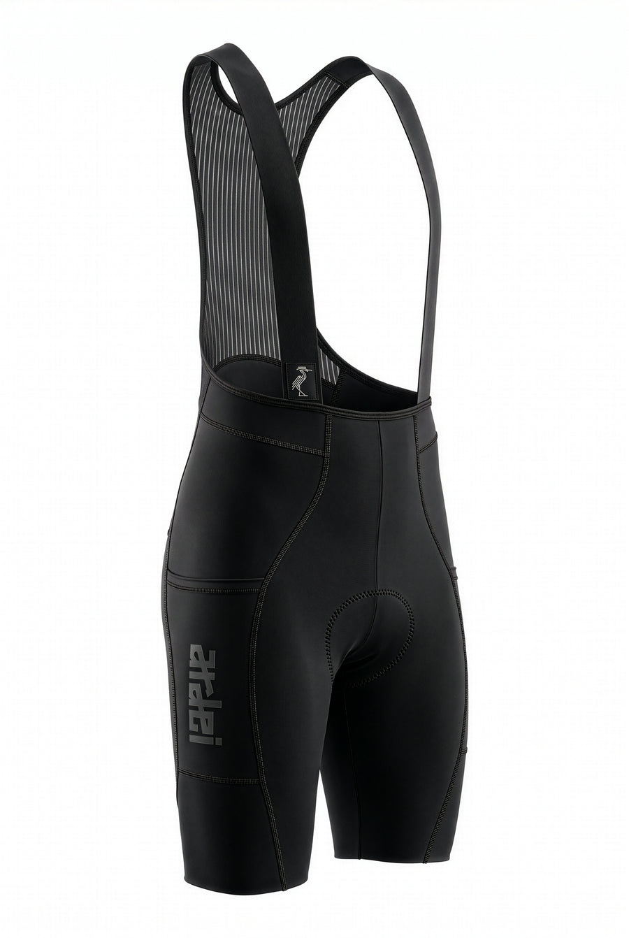 Graphite Cargo Bib Shorts