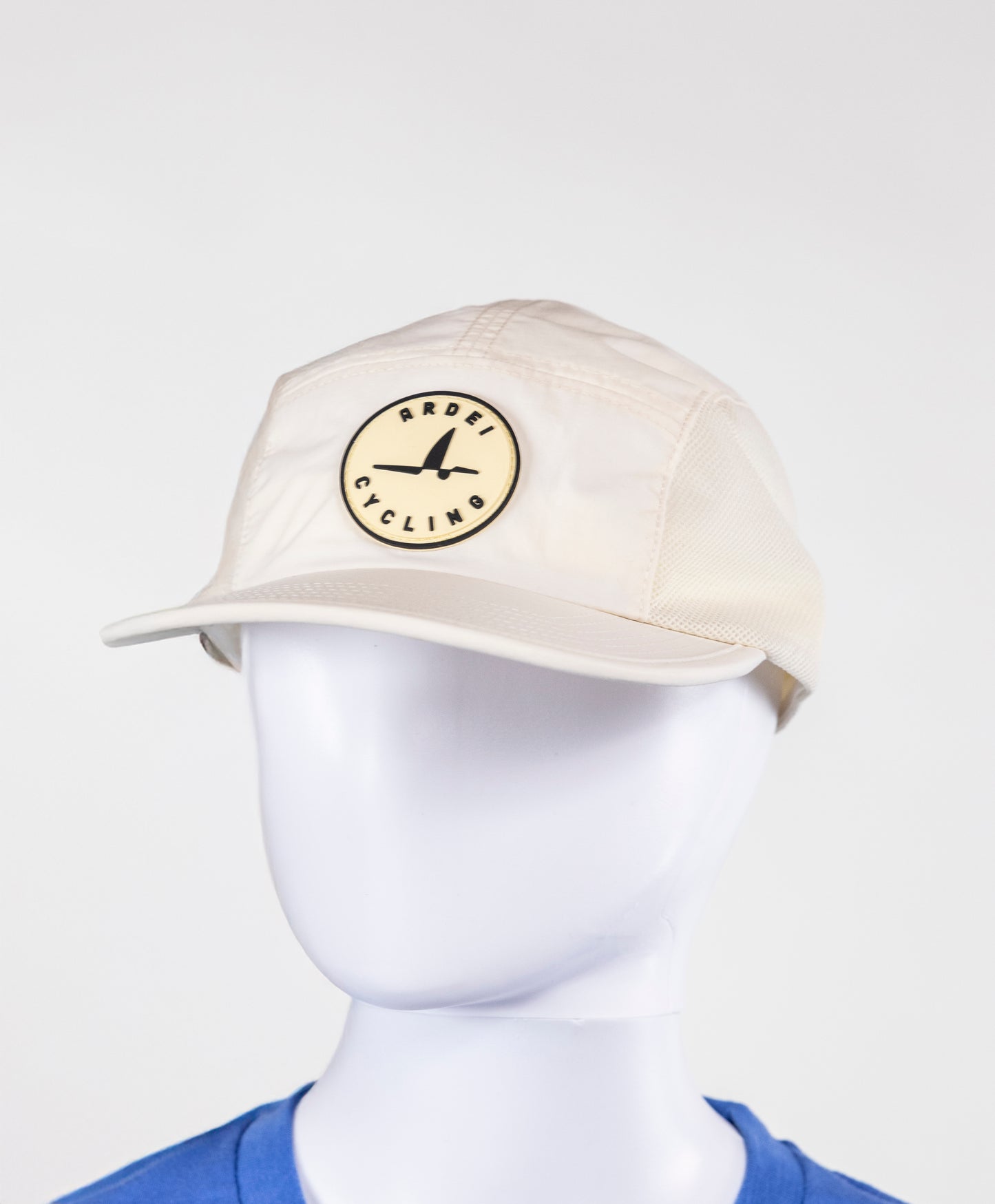Ardei Performance Hat – Lightweight Mesh 5-Panel Cap (Cream)