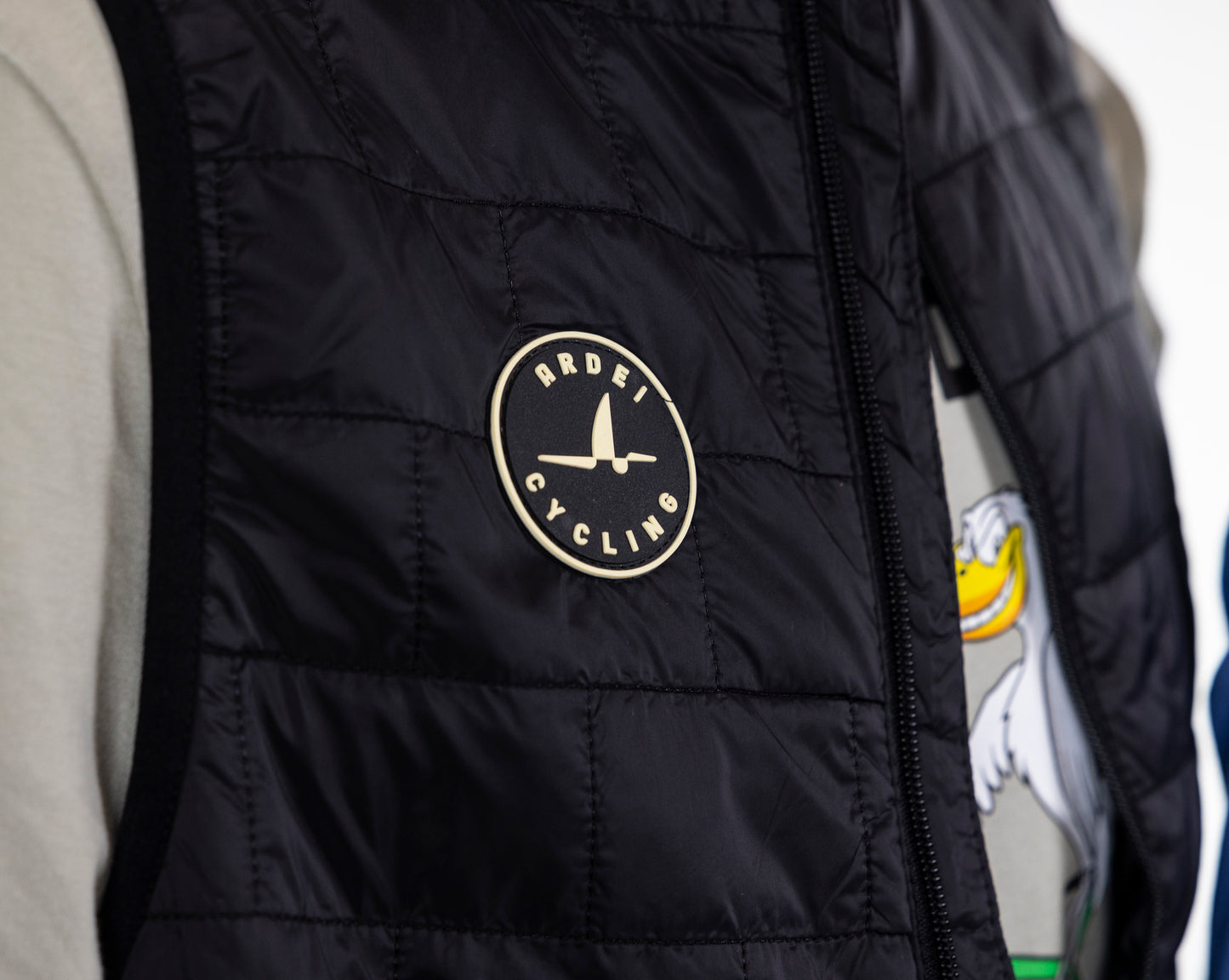 Black Unisex Quilted Vest – Lightweight Packable Windproof Layer