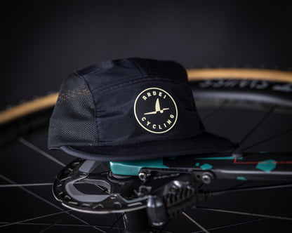 Ardei Performance Hat – Lightweight Mesh 5-Panel Cap (Black)