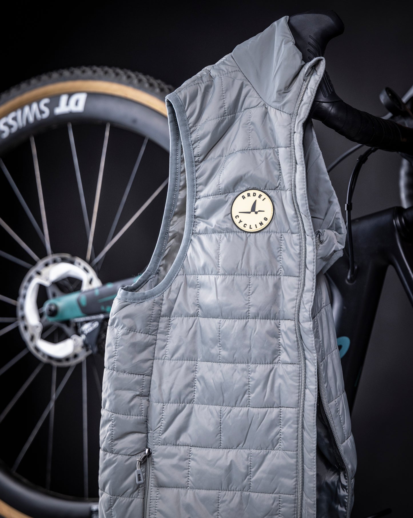 Steel Unisex Quilted Vest – Lightweight Packable Windproof Layer