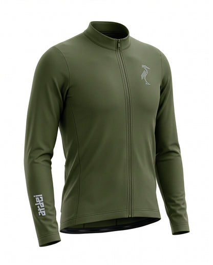 Men's Thermal Long Sleeve Cycling Jersey