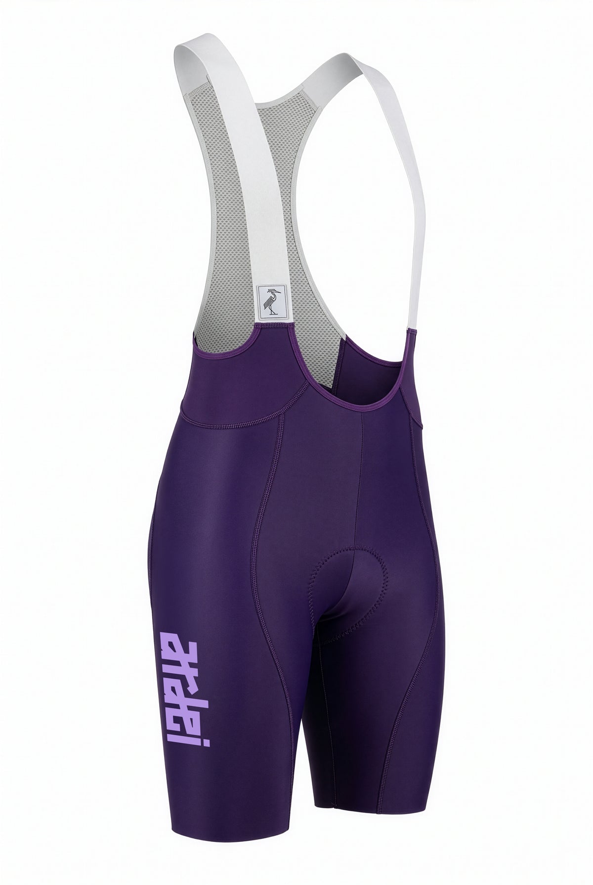 Women's Violet Seamless Cycling Bib Shorts