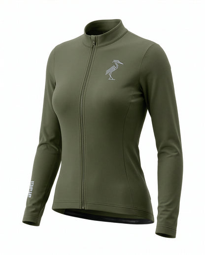 Women's Thermal Long Sleeve Cycling Jersey