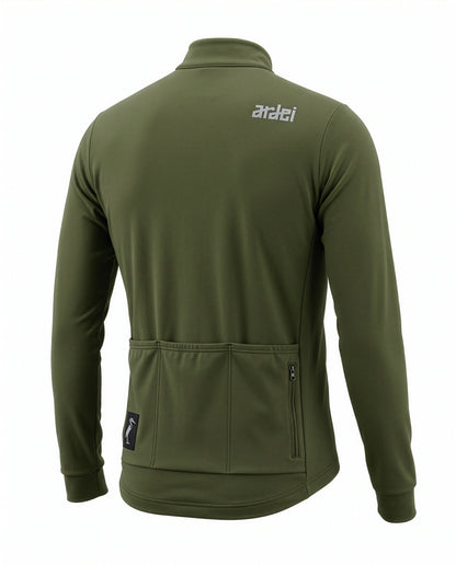 Men's Thermal Long Sleeve Cycling Jersey